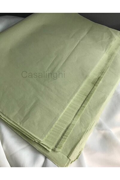 CASALINGHI 50 قطعة - ورق بيلور أخضر فاتح مناديل ورقية خضراء كارتا فيلينا 50x7...