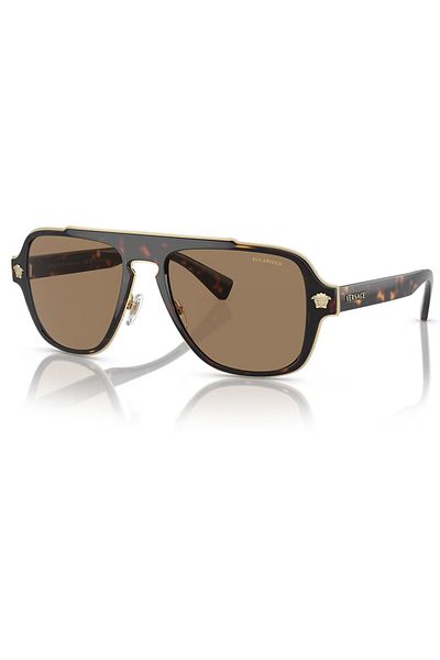 Versace Men's Sunglasses - Ver 2199 1252/4t 56 Model