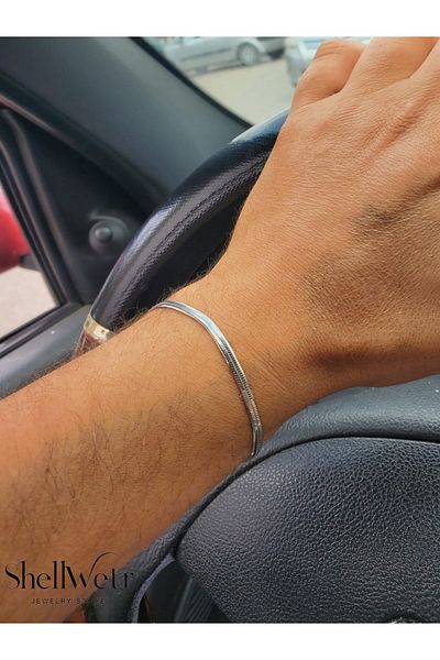 shellwetr Ely Italian Chain Bracelet