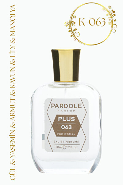 PARDOLE K-063 Meyvemsi Floral Favoris Kadın Parfüm - 50 ml - Gül ,yasemin, Ar...