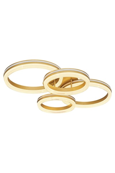 Özcan Aydınlatma Özcan Aydınlatma 2730-4-03 Seira 4'Lü Plafoner 30+30+40+40 Sarı