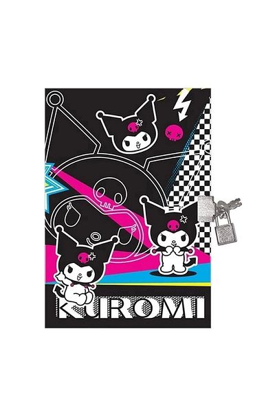 kuromi Sharp Color 14X20 80Yp - Locked Striped Keepsake Book 310210