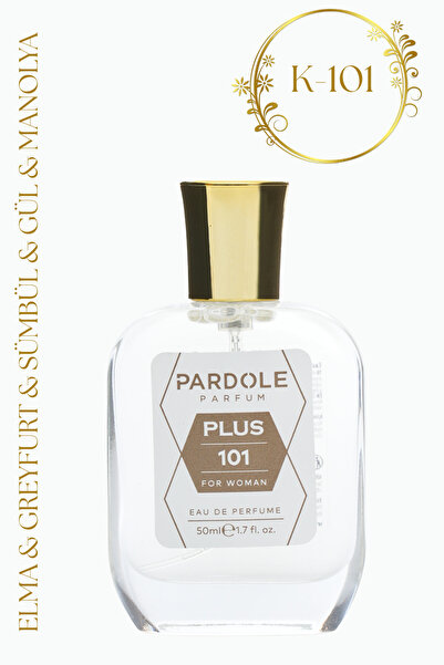 PARDOLE K-101 Meyvemsi Çiçeksi Favoris Kadın Parfüm - 50 ml - Elma, Greyfurt,...