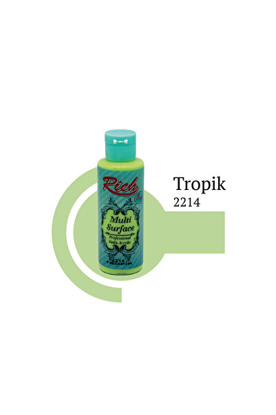 Rich Multi Surface Her Yüzey İçin Akrilik Boya 120 cc. - 2214 Tropik