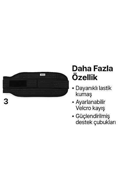 Umuteks LOMBER DESTEKLİ ÇALIŞMA KORSESİ 16 CM ( BEDENSİZ)