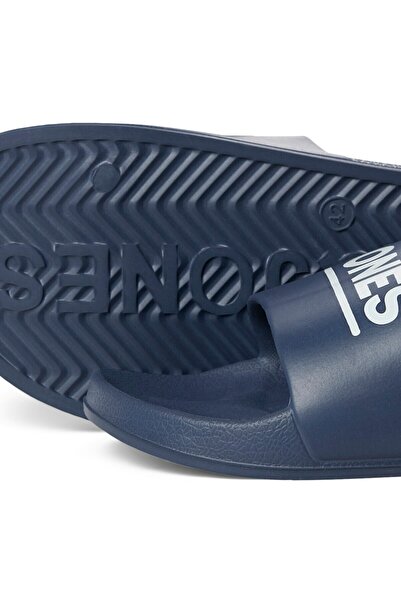 Jack & Jones Ανδρικές παντόφλες παραλίας Jfwollie Slider 12236477 Navy Blazer