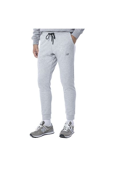 New Balance Ανδρικό γκρι αθλητικό παντελόνι Lifestyle - Mnp3804-ag