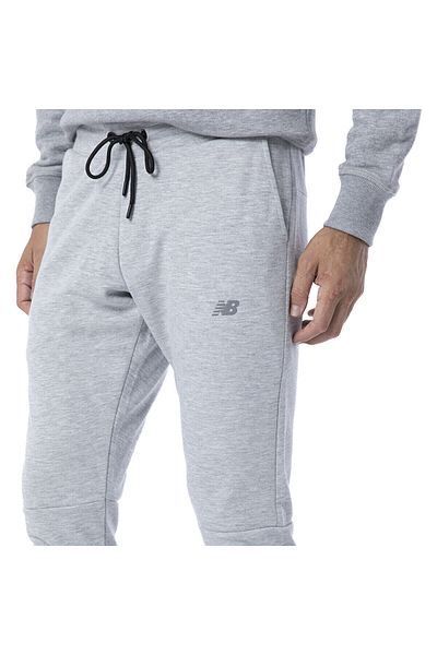 New Balance Ανδρικό γκρι αθλητικό παντελόνι Lifestyle - Mnp3804-ag