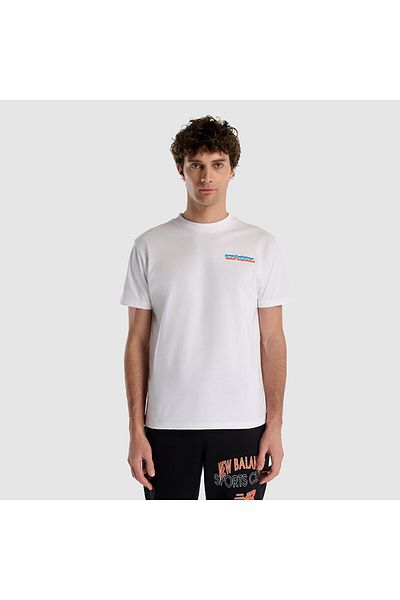 New Balance Mnt1533 Λευκό ανδρικό μπλουζάκι