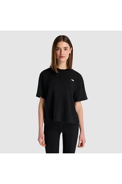 New Balance Wnt1520 Μαύρο γυναικείο T-Shirt
