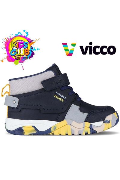 Vicco Marven Orthopedic Kids Boots Navy Blue