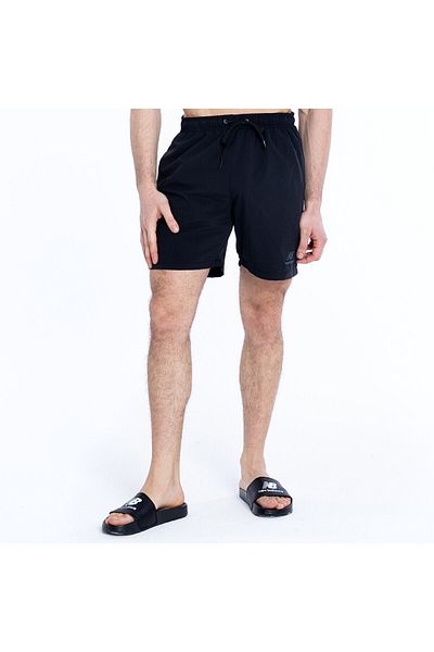 New Balance Ανδρικό σορτς μαγιό Lifestyle Mns1323-bk Μαύρο
