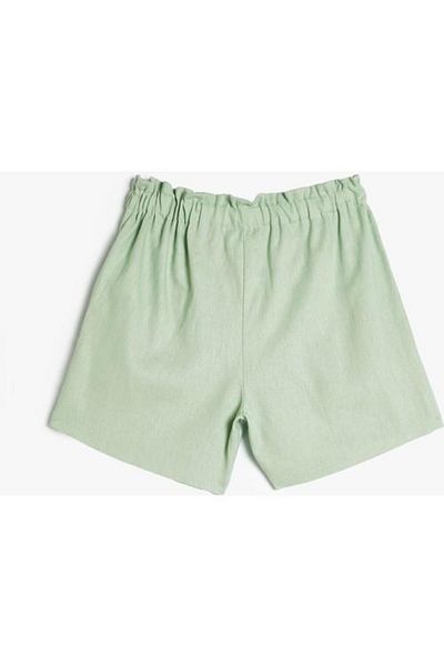 Koton Pantaloni scurți verzi pentru fete - 4skg40062aw