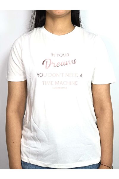 lumberjack WL NOVA-B 11CT1009 3FX Ecru γυναικείο κοντομάνικο μπλουζάκι Γυναικ...