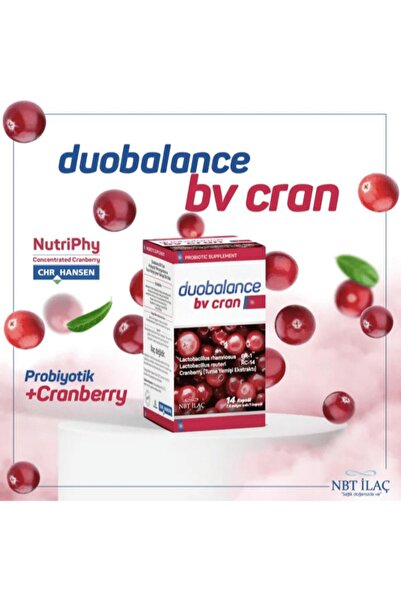 NBT Life NBT İlaç Duobalance Bv Cran Takviye Edici Gıda 14 Kapsül