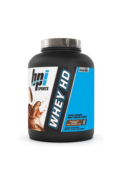 BPI SPORTS Whey Hd Ultra Premium Protein Powder, Chocolate Cookie, 4.2 Pound (1.9 KG)