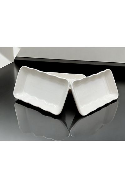 ALCE 6-Piece Ceramic Breakfast Sauce Bowl, Snack Bowl, Jam Bowl, Appetizer Plate Drop