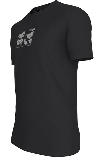 Calvin Klein Erkek Pamuklu Kısa Kollu Yuvarlak Yaka Siyah T-Shirt J30J325204-BEH