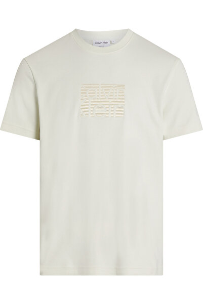 Calvin Klein EMBROIDERED BLOCK LOGO T-SHIRT