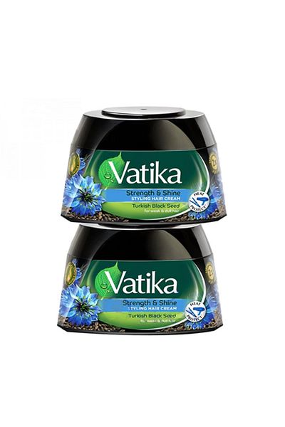 Vatika Vatika Cream 140g Strength and Shine with Turkish Black Seed 2 pieces Offer