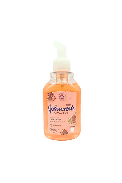 Johnson's Johnson Hand Wash 300ml Pomegranate (8746) --- جونسون سائل اليدين 3...