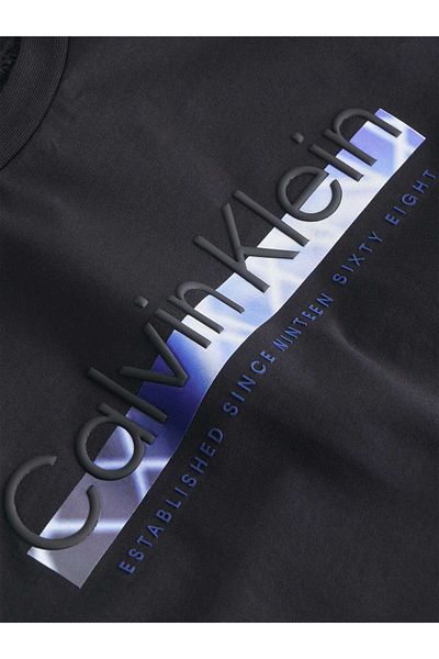 Calvin Klein Raised Linear Logo T-Shirt