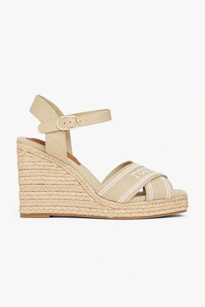 Tommy Hilfiger ESPAD HIGH WEDGE Kadın Sandalet FW0FW08668ACC