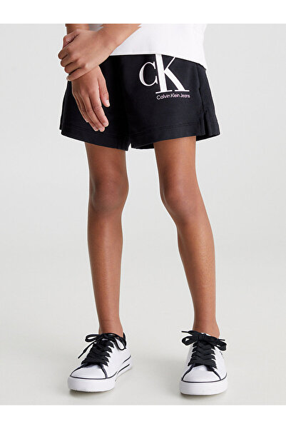 Calvin Klein Kız Çocuk Reveal Monogram Logo Şort