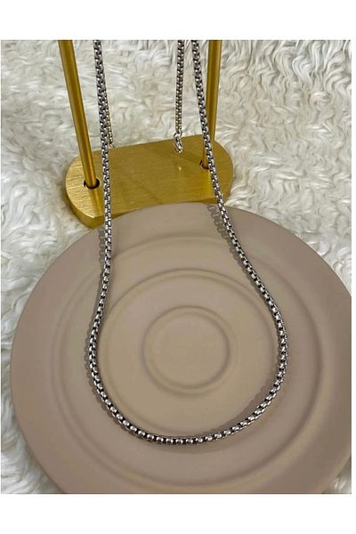biralışveriş Unisex 60 cm Steel Necklace