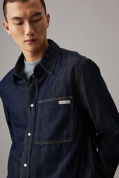 Calvin Klein REGULAR DENIM SHIRT Erkek Ceket J30J326584-1BJ