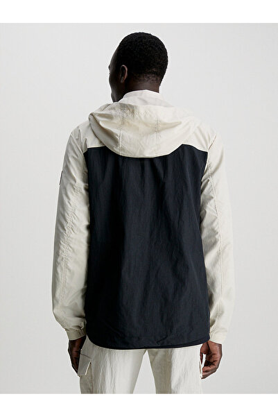 Calvin Klein CRINKLE NYLON  BLOUSON W. HOOD