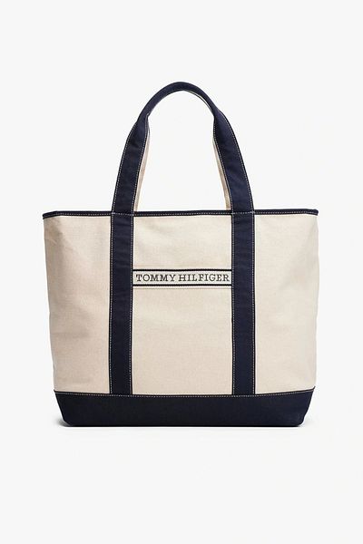 Tommy Hilfiger Th Summer Canvas Tote dámská taška Aw0aw174210gy