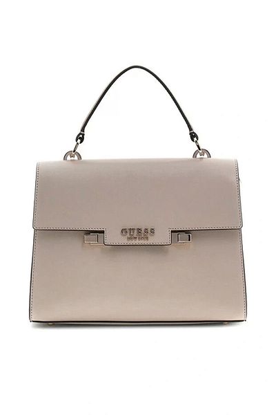 Guess ECO ALDITH TOP HANDLE FLAP حقيبة يد نسائية بنية HWEVG964120-TAU