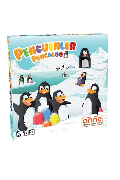 Blue Orange Board game - Pengoloo plastic - strategy game with penguins
