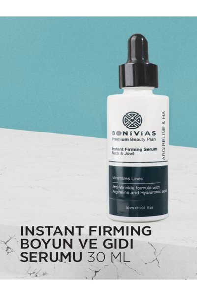 BONİVİAS Bonivias Instant Firming Anti-Aging and Sagging Firming Face and Neck Serum