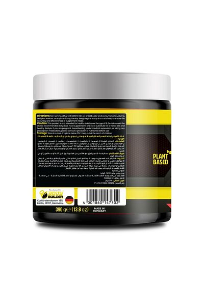 Body Builder Super EAA - 390g, Pink Citrus, Essential Amino Acids for Muscle Growth, High BCAA,