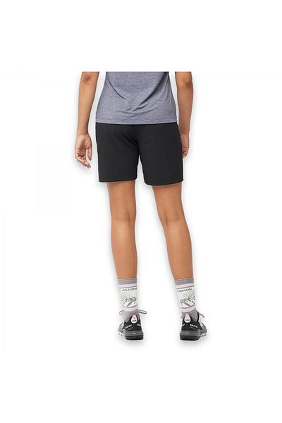 Salomon Pantaloni scurți pentru exterior pentru femei Wayfarer - negri