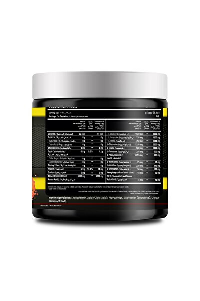 Body Builder Super EAA - 390g, Pink Citrus, Essential Amino Acids for Muscle Growth, High BCAA,