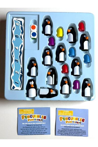 Blue Orange Board game - Pengoloo plastic - strategy game with penguins