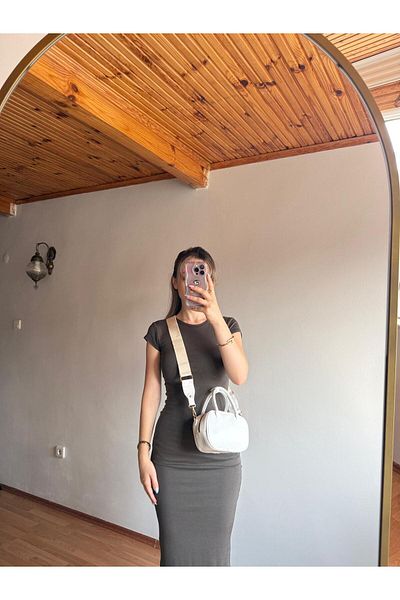 emelimin Velora Model White Women's Hand and Shoulder Bag