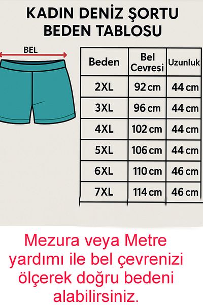 bigiyin Black Plus Size Women's Swim Shorts Plus Size Shorts (2Xl-7Xl)