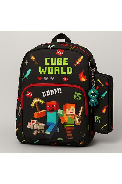 YİGİT BUTİK Yigit Boutique Character Printed Boy Kindergarten Bag