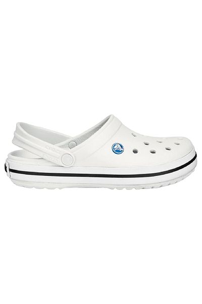 Crocs Λευκές παντόφλες κροκμπάντ Unisex - 11016-100