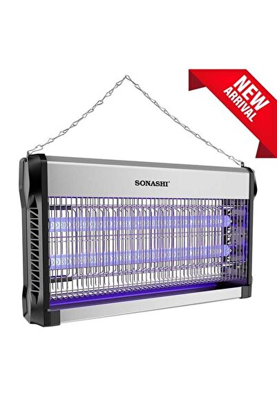 sonashi صاعق حشرات كهربائي ٤١ واط - سهل الاستخدام والتركيب | أنبوبان للأشعة فوق البنفسجية - SIK-730N