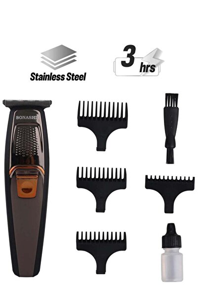 sonashi ماكينة قص الشعر القابلة لإعادة الشحن بقوة 3 وات مع تشغيل متواصل لمدة ...
