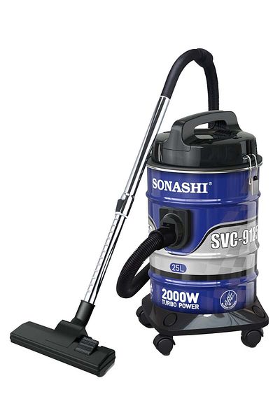 sonashi Drum Vacuum Cleaner with Dust Capacity | Strong Suction with Low Noise | Multi-Stage Filtrat