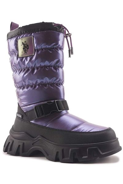 U.S. Polo Assn. Η.Π.Α. Polo Assn Poretta Unisex Παιδικές Μπότες Χιονιού Μωβ