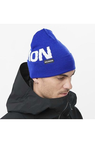Salomon Lc2152900 Hermitage Beanie Unisex Beanie Blue