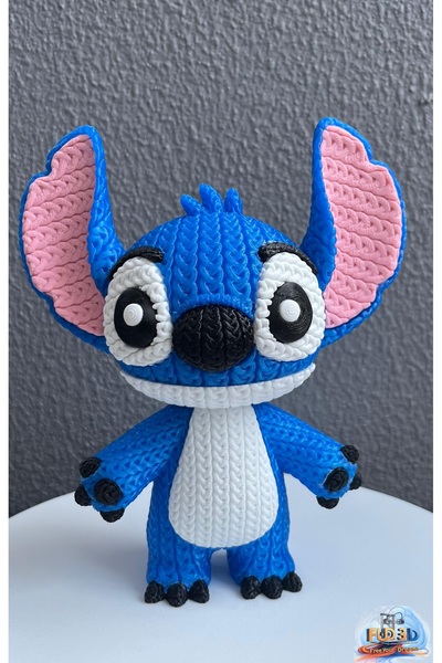 Fud3D نموذج شبكي متماسك مقاس 18 سم من سلسلة ستيتش برأس متحرك