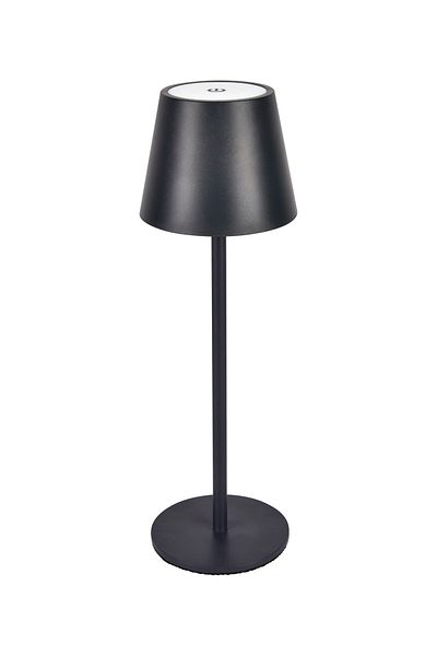 RAFEED 3W 3000K USB C Rechargeable Table Lamp, Dimmable, Black
